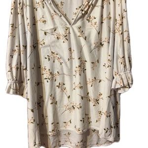 💕Cottage Core fashion Melloday floral blouse